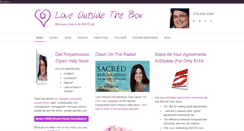 Desktop Screenshot of loveoutsidethebox.com